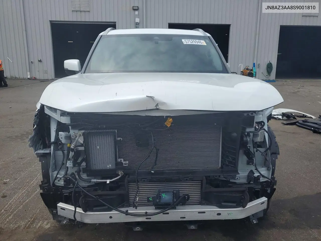 2025 Infiniti Qx80 Pure VIN: JN8AZ3AA8S9001810 Lot: 57526946