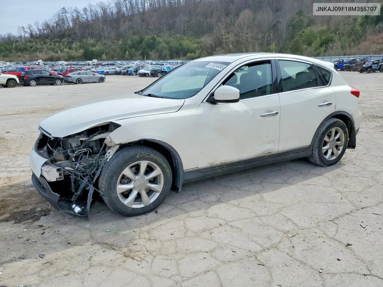 2008 Infiniti Ex35 Base VIN: JNKAJ09F18M355707 Lot: 47524956