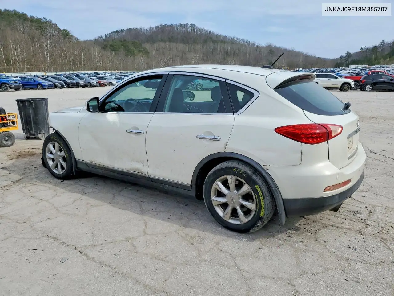 2008 Infiniti Ex35 Base VIN: JNKAJ09F18M355707 Lot: 47524956