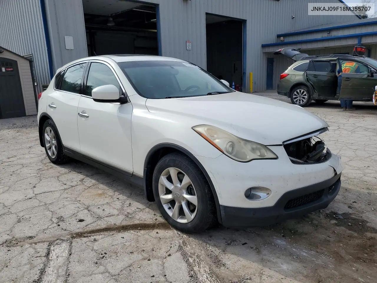 2008 Infiniti Ex35 Base VIN: JNKAJ09F18M355707 Lot: 47524956