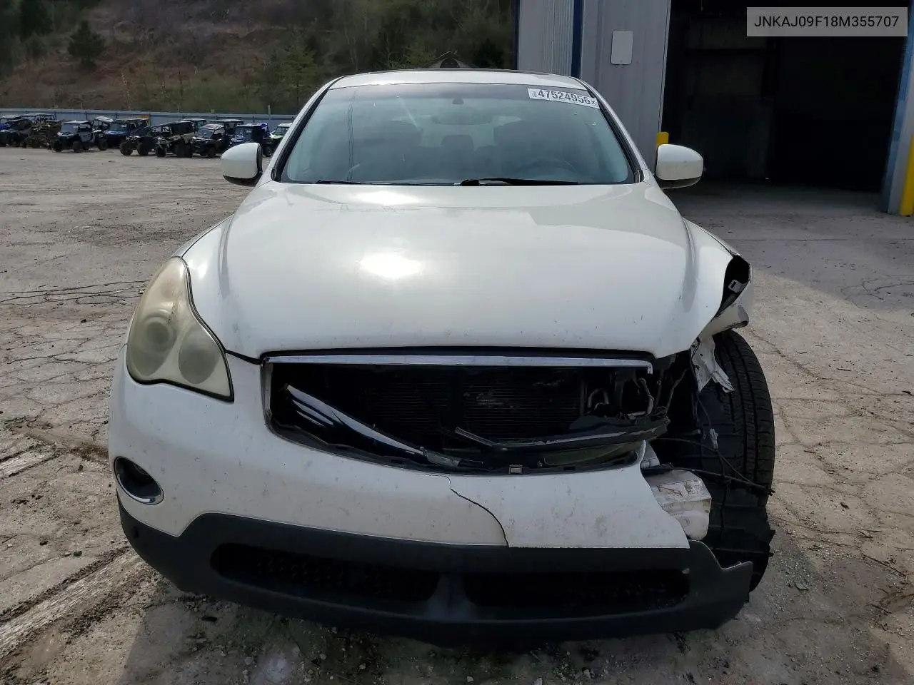 2008 Infiniti Ex35 Base VIN: JNKAJ09F18M355707 Lot: 47524956