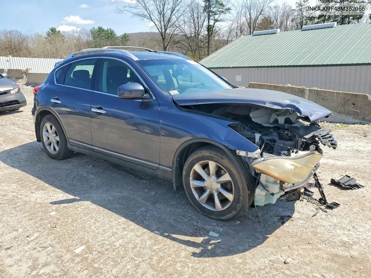 2008 Infiniti Ex35 Base VIN: JNKAJ09F48M352056 Lot: 49920076