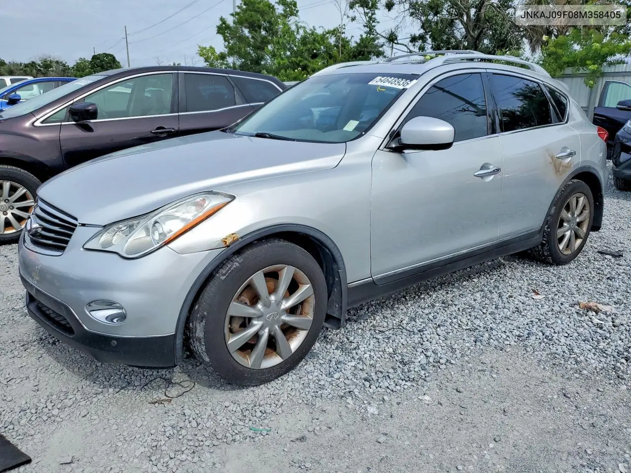 2008 Infiniti Ex35 Base VIN: JNKAJ09F08M358405 Lot: 54648936