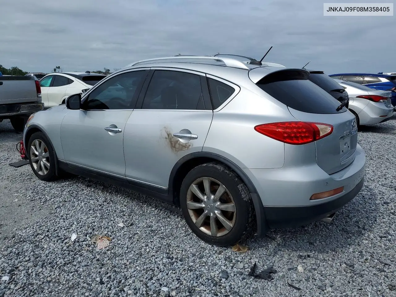 2008 Infiniti Ex35 Base VIN: JNKAJ09F08M358405 Lot: 54648936