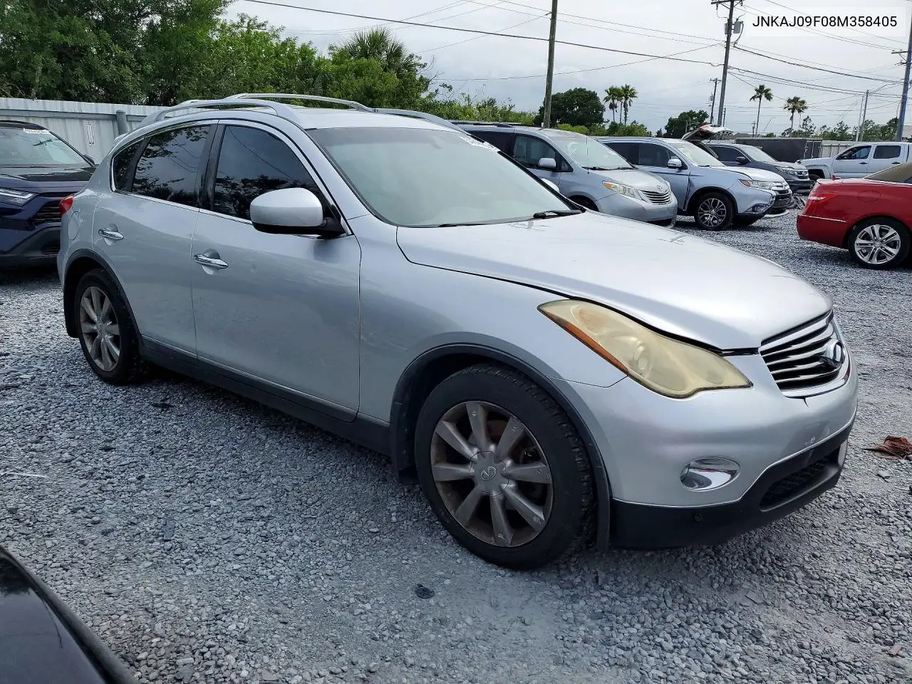 2008 Infiniti Ex35 Base VIN: JNKAJ09F08M358405 Lot: 54648936