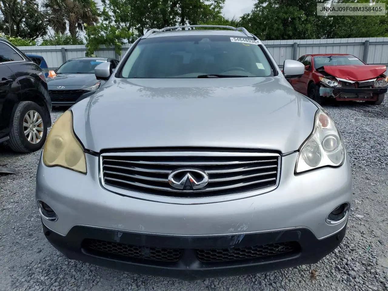 2008 Infiniti Ex35 Base VIN: JNKAJ09F08M358405 Lot: 54648936