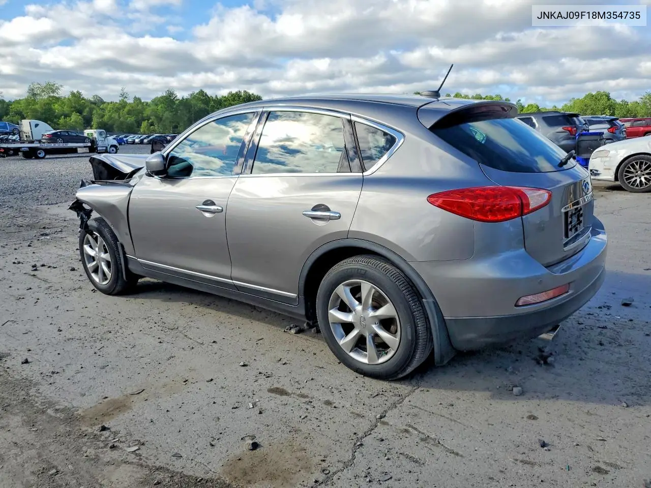 2008 Infiniti Ex35 Base VIN: JNKAJ09F18M354735 Lot: 55910996