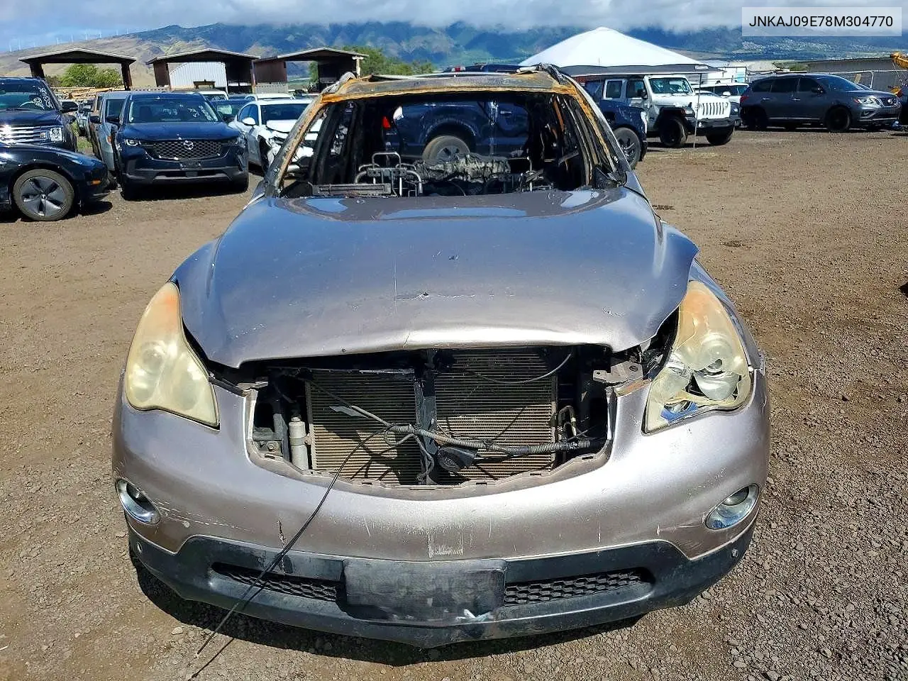 2008 Infiniti Ex35 Base VIN: JNKAJ09E78M304770 Lot: 56336486
