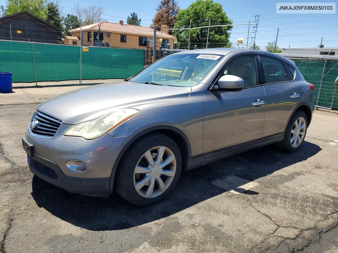 2008 Infiniti Ex35 Base VIN: JNKAJ09FX8M350103 Lot: 56440346