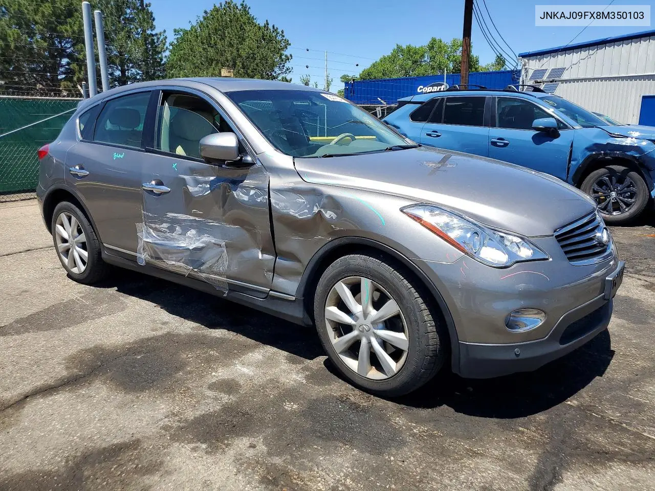 2008 Infiniti Ex35 Base VIN: JNKAJ09FX8M350103 Lot: 56440346