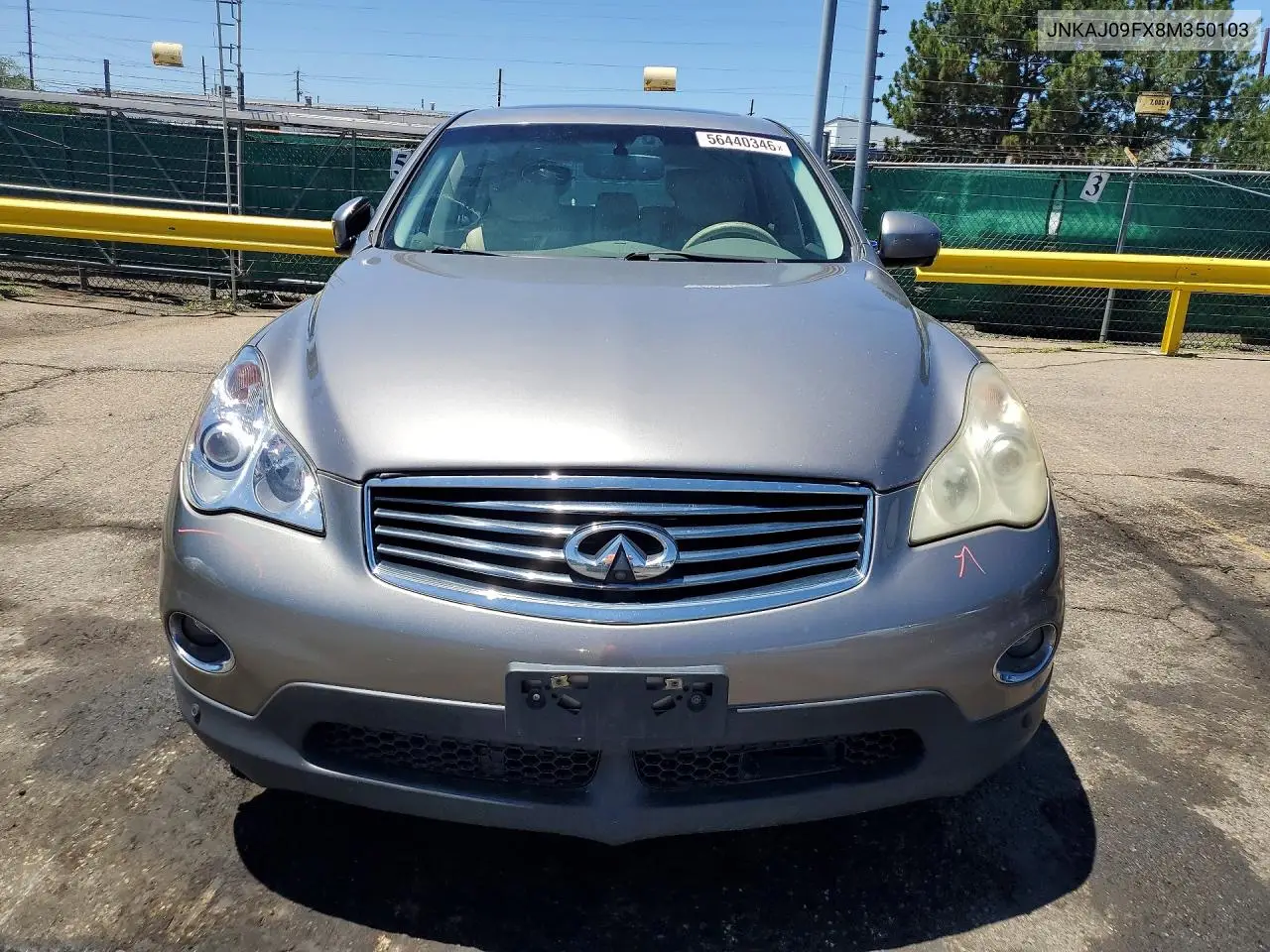 2008 Infiniti Ex35 Base VIN: JNKAJ09FX8M350103 Lot: 56440346