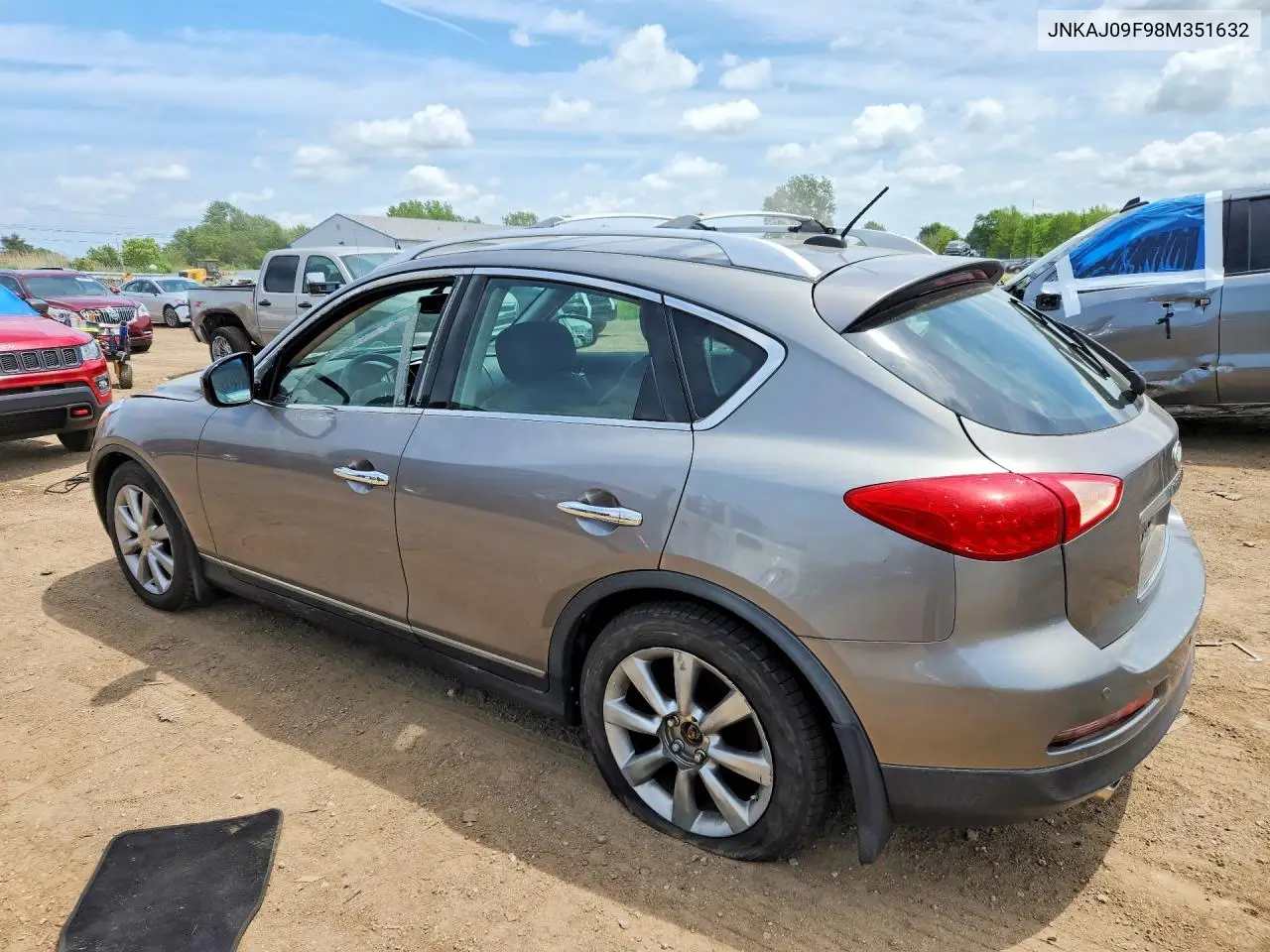2008 Infiniti Ex35 Base VIN: JNKAJ09F98M351632 Lot: 56855136