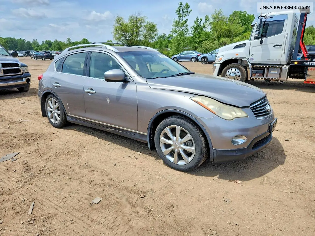 2008 Infiniti Ex35 Base VIN: JNKAJ09F98M351632 Lot: 56855136