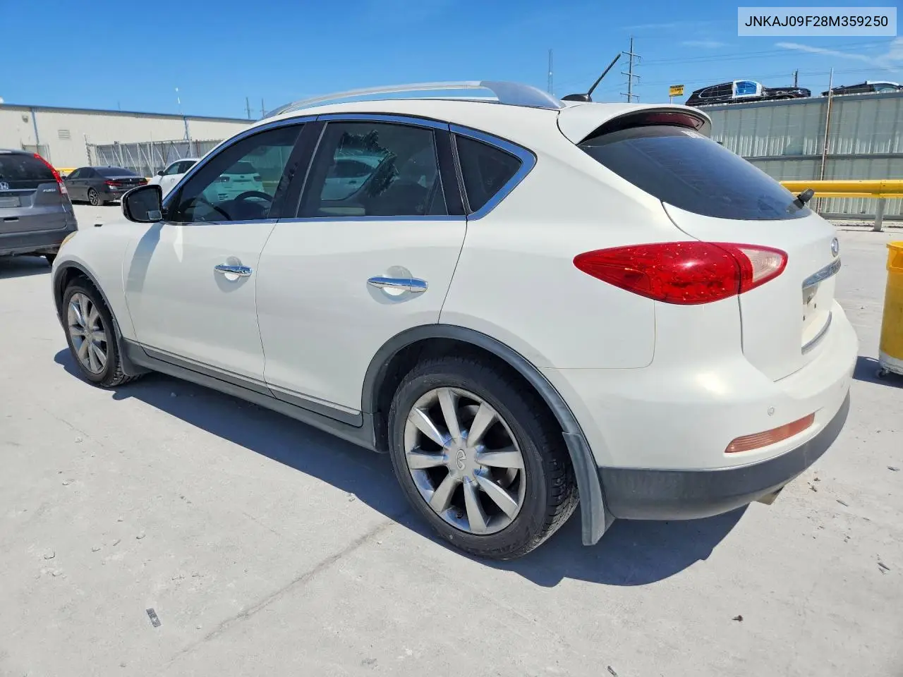 2008 Infiniti Ex35 Base VIN: JNKAJ09F28M359250 Lot: 59612536