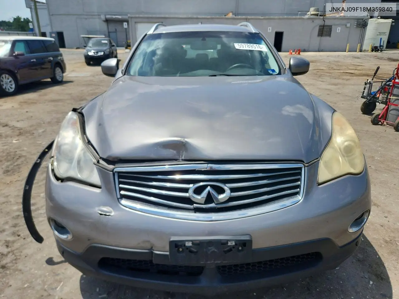 2008 Infiniti Ex35 Base VIN: JNKAJ09F18M359840 Lot: 59789516