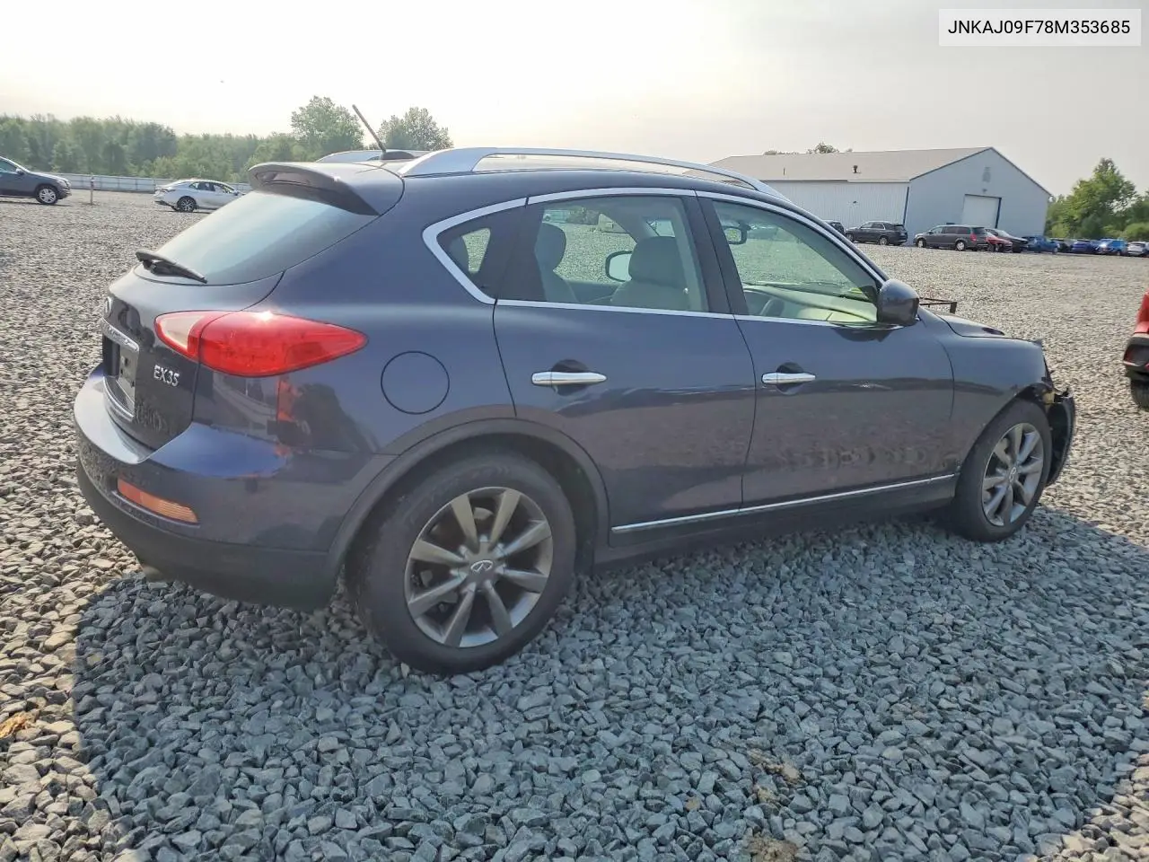 2008 Infiniti Ex35 Base/Journey VIN: JNKAJ09F78M353685 Lot: 60975906