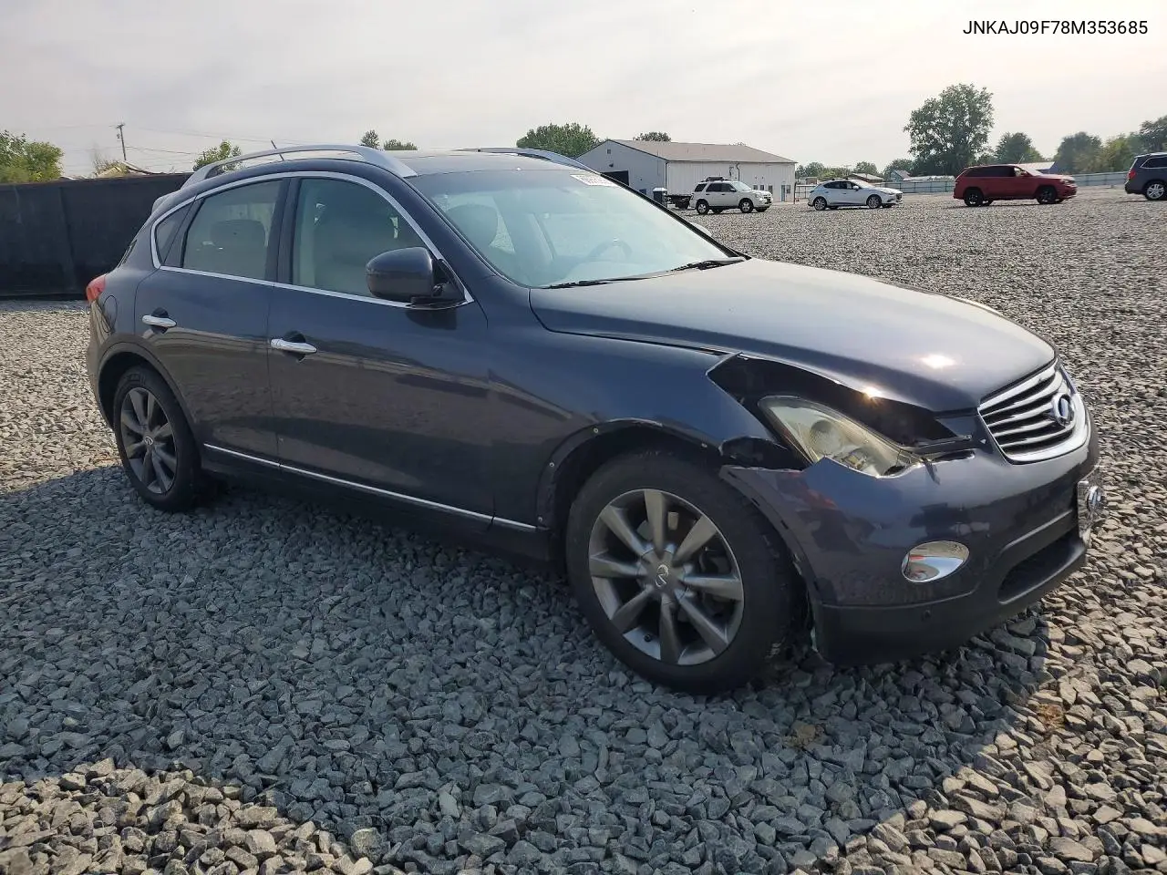 2008 Infiniti Ex35 Base/Journey VIN: JNKAJ09F78M353685 Lot: 60975906