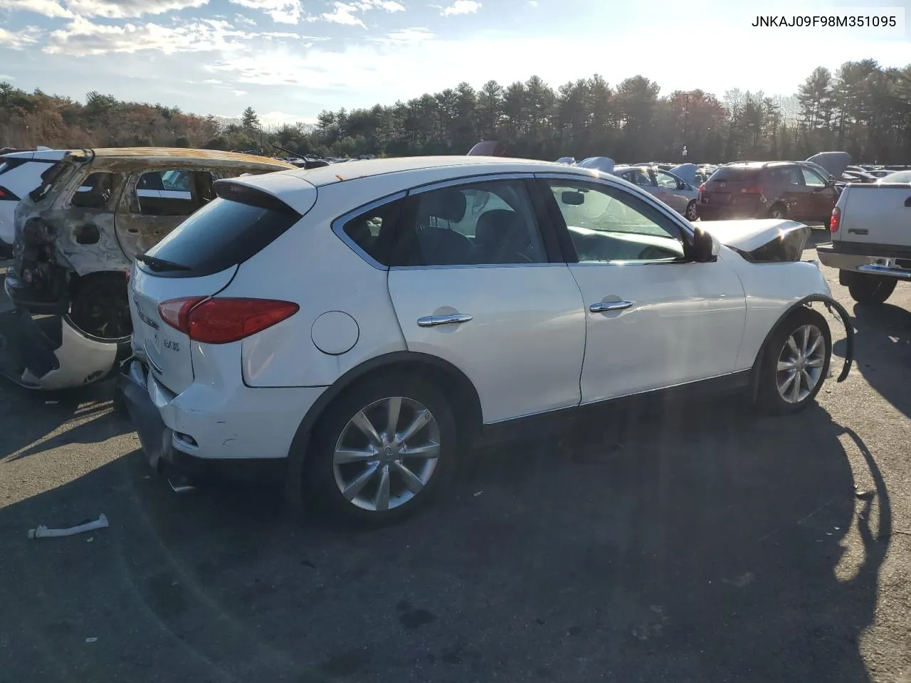 2008 Infiniti Ex35 Base VIN: JNKAJ09F98M351095 Lot: 78605384