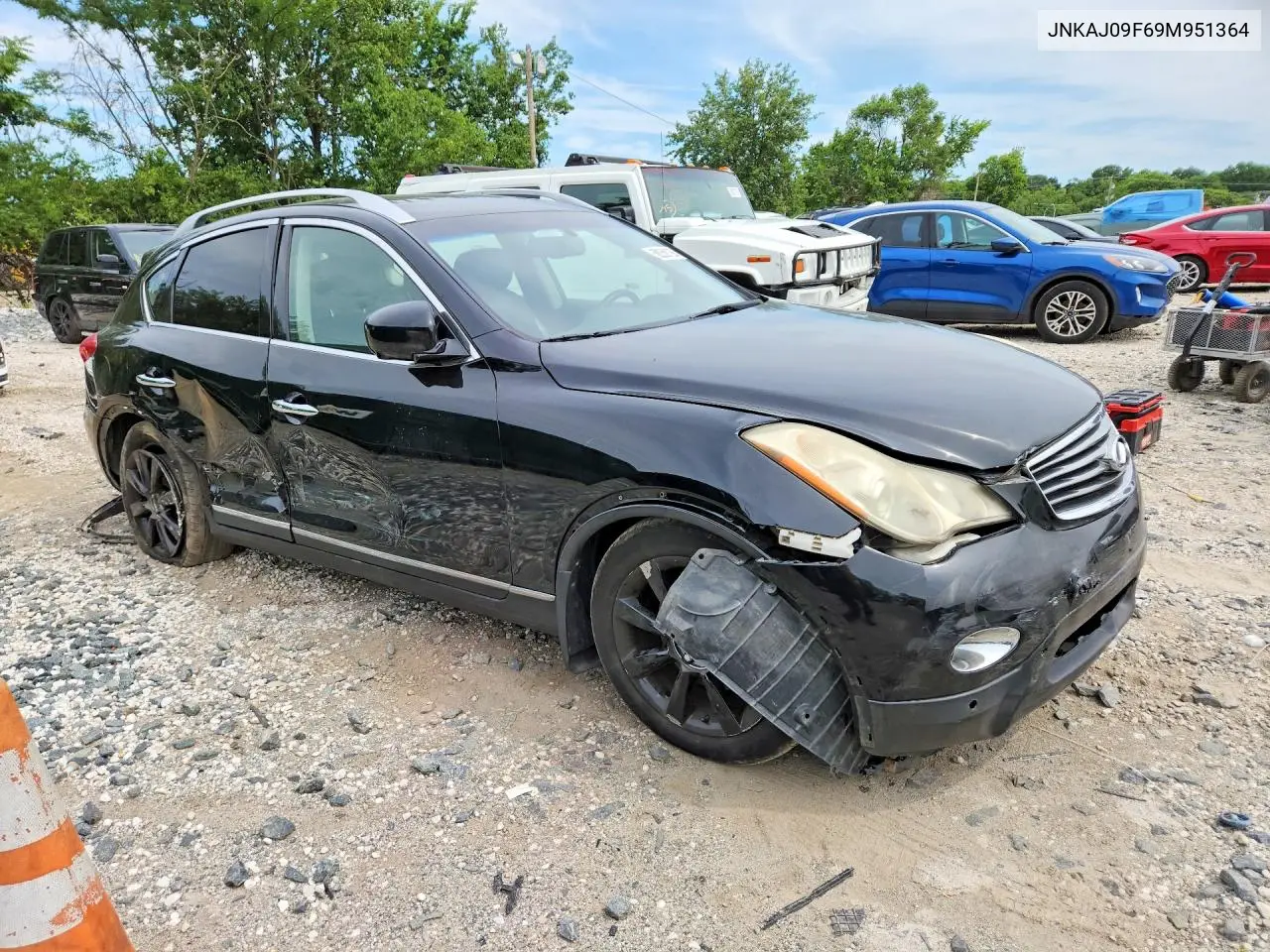 2009 Infiniti Ex35 Base VIN: JNKAJ09F69M951364 Lot: 58050126