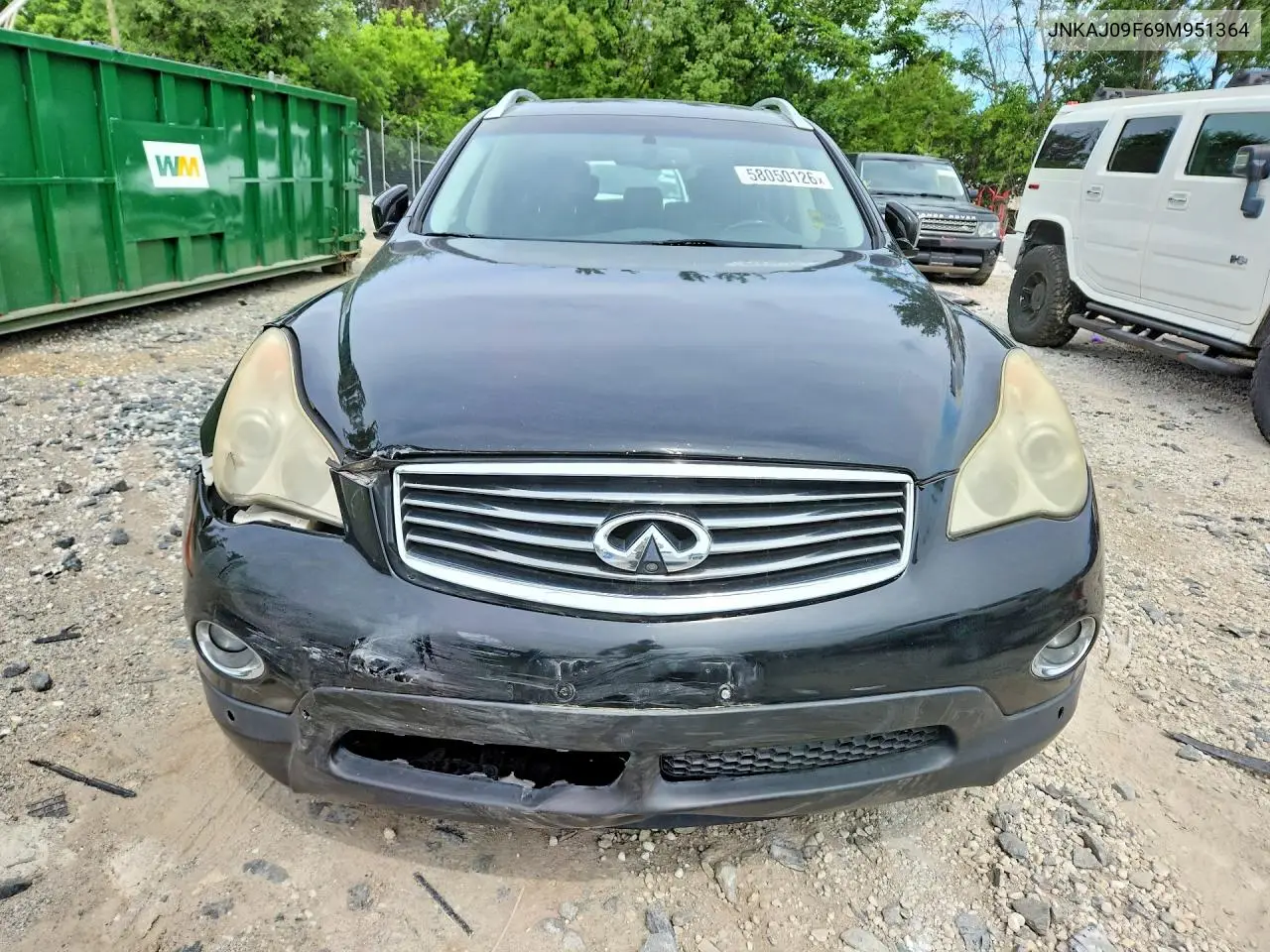 2009 Infiniti Ex35 Base VIN: JNKAJ09F69M951364 Lot: 58050126