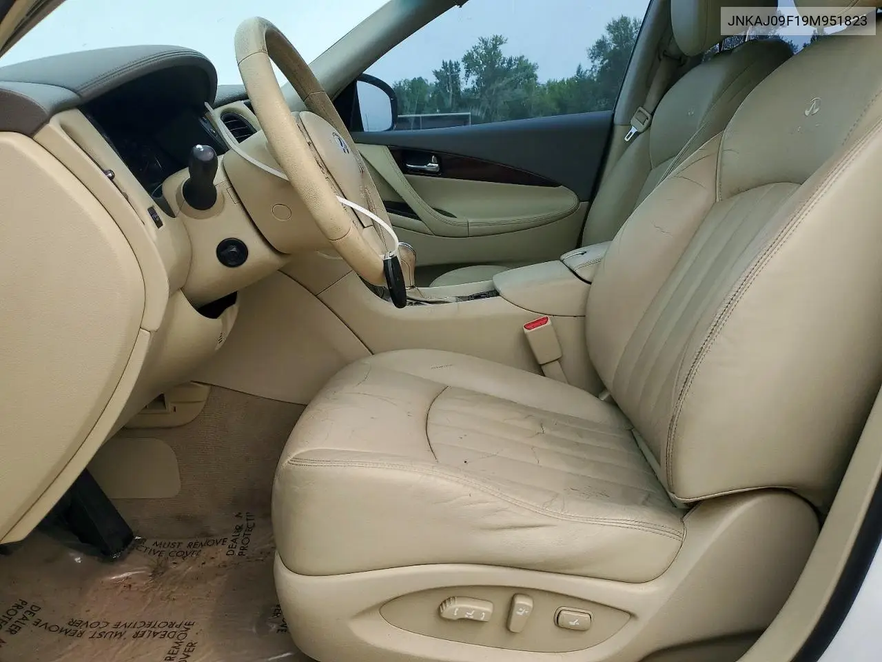 2009 Infiniti Ex35 VIN: JNKAJ09F19M951823 Lot: 61940366