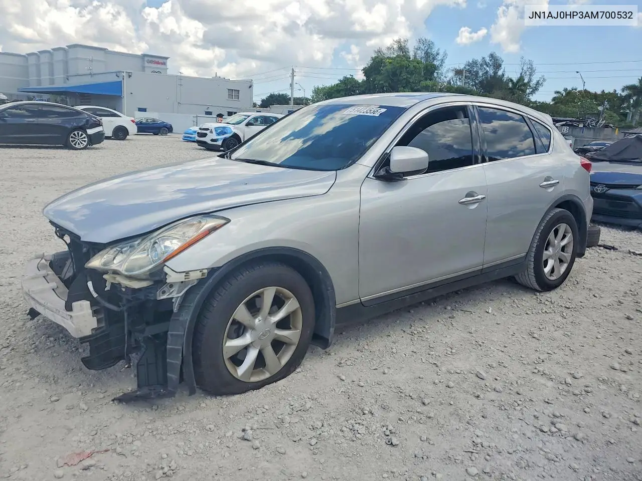 2010 Infiniti Ex35 Base VIN: JN1AJ0HP3AM700532 Lot: 51423556