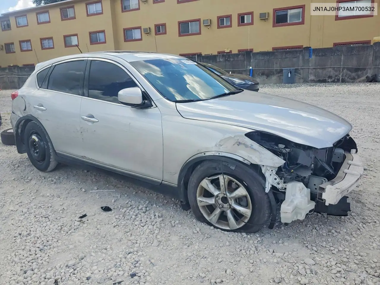 2010 Infiniti Ex35 Base VIN: JN1AJ0HP3AM700532 Lot: 51423556