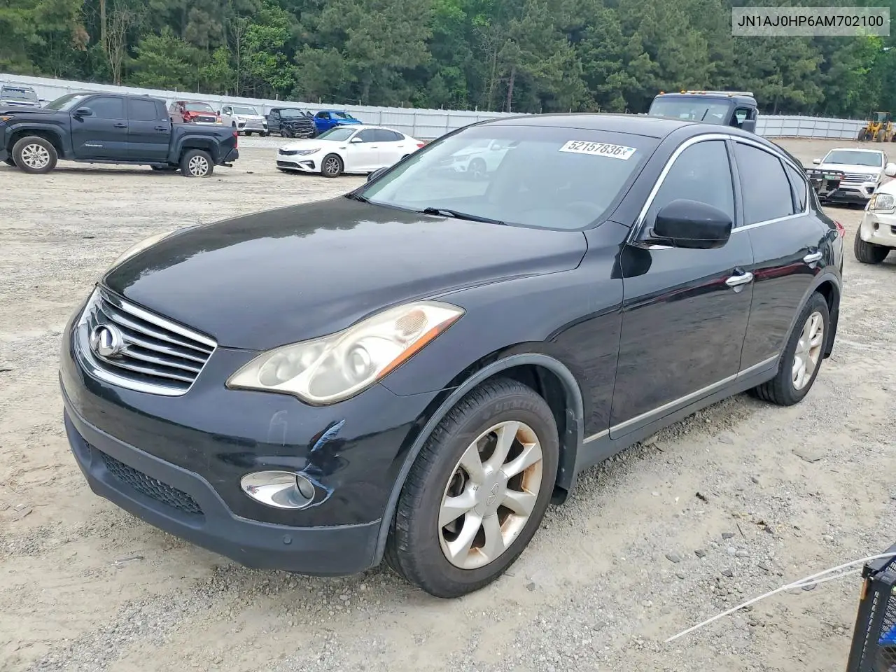 2010 Infiniti Ex35 Base VIN: JN1AJ0HP6AM702100 Lot: 52157836