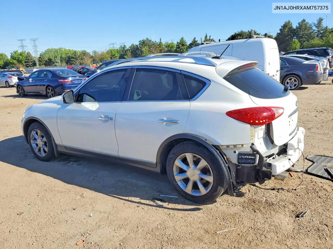2010 Infiniti Ex35 Base VIN: JN1AJ0HRXAM757375 Lot: 52771606