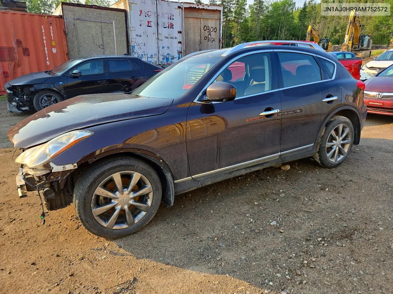 2010 Infiniti Ex35 Base VIN: JN1AJ0HR9AM752572 Lot: 57373216