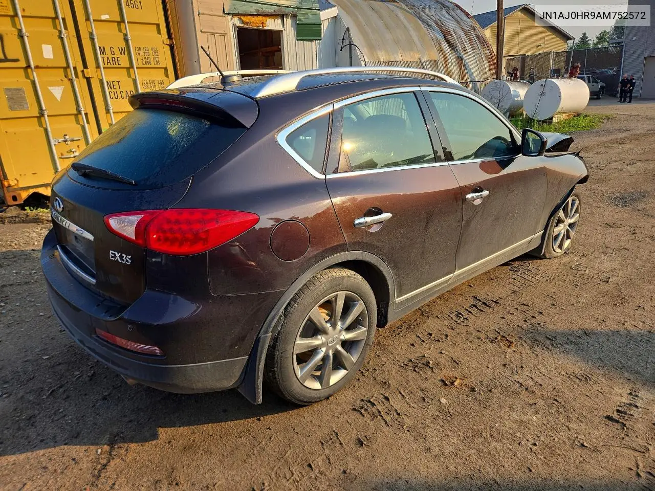 2010 Infiniti Ex35 Base VIN: JN1AJ0HR9AM752572 Lot: 57373216