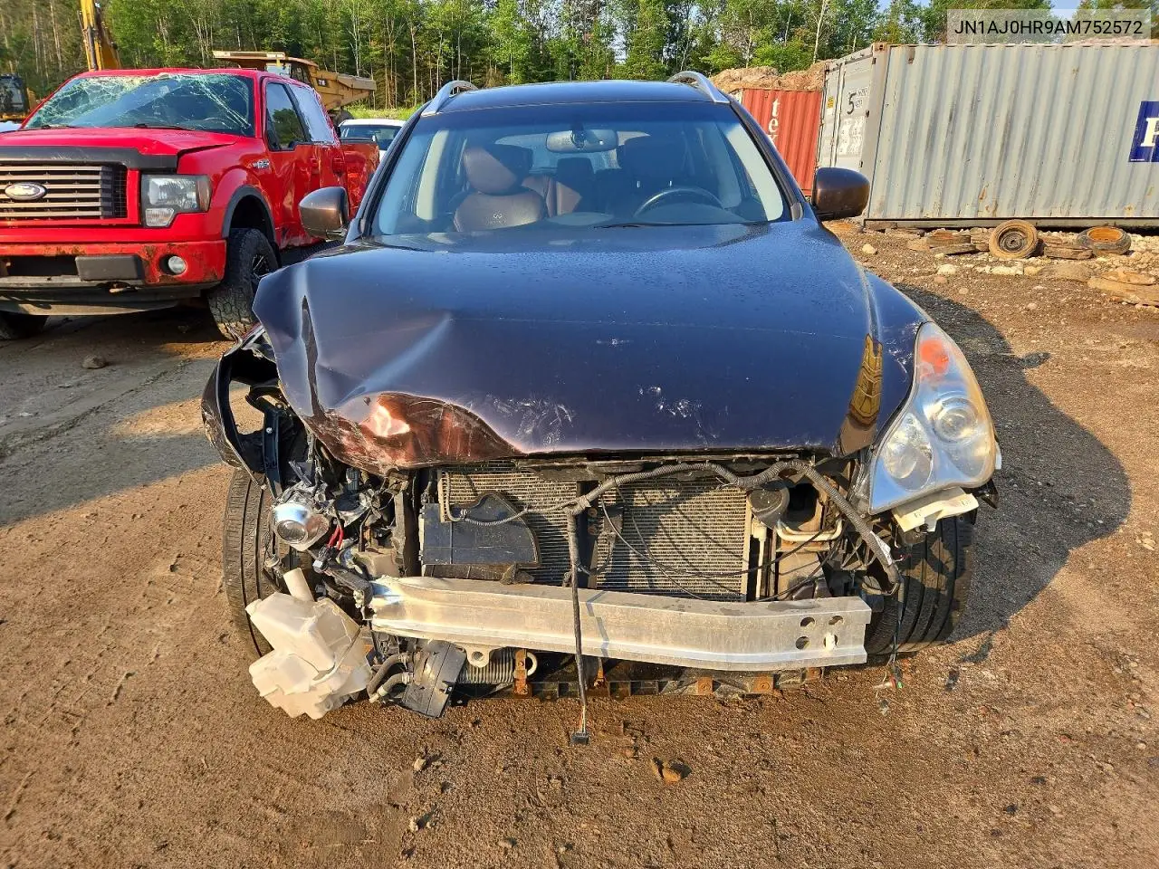2010 Infiniti Ex35 Base VIN: JN1AJ0HR9AM752572 Lot: 57373216