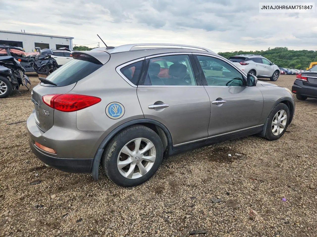2010 Infiniti Ex35 Base VIN: JN1AJ0HR6AM751847 Lot: 58629376