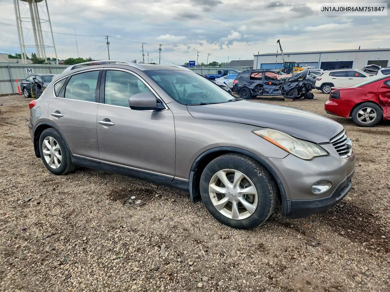 2010 Infiniti Ex35 Base VIN: JN1AJ0HR6AM751847 Lot: 58629376