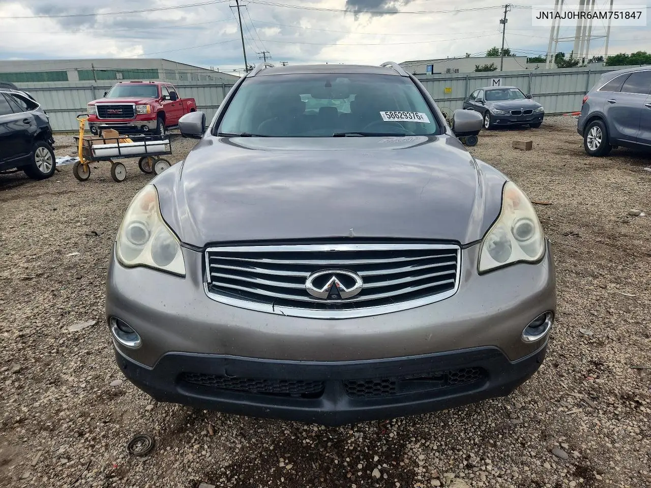 2010 Infiniti Ex35 Base VIN: JN1AJ0HR6AM751847 Lot: 58629376