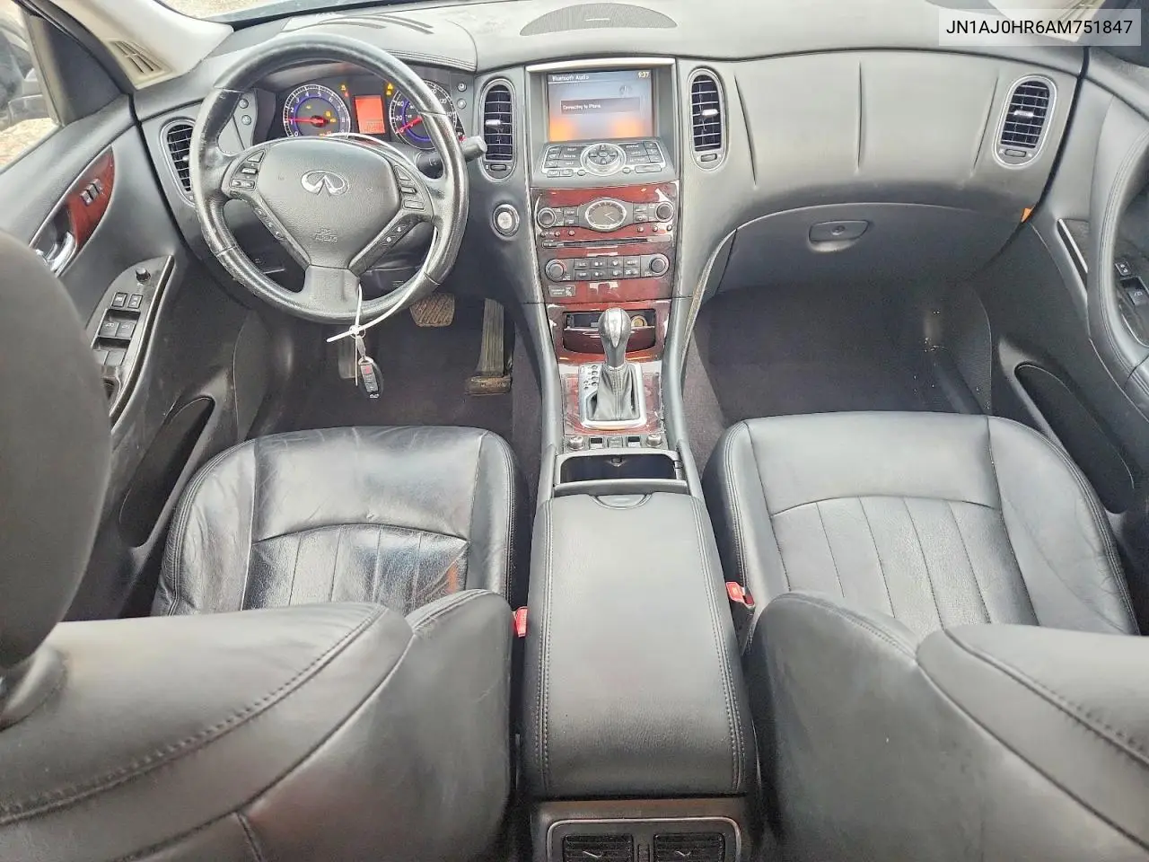 2010 Infiniti Ex35 Base VIN: JN1AJ0HR6AM751847 Lot: 58629376