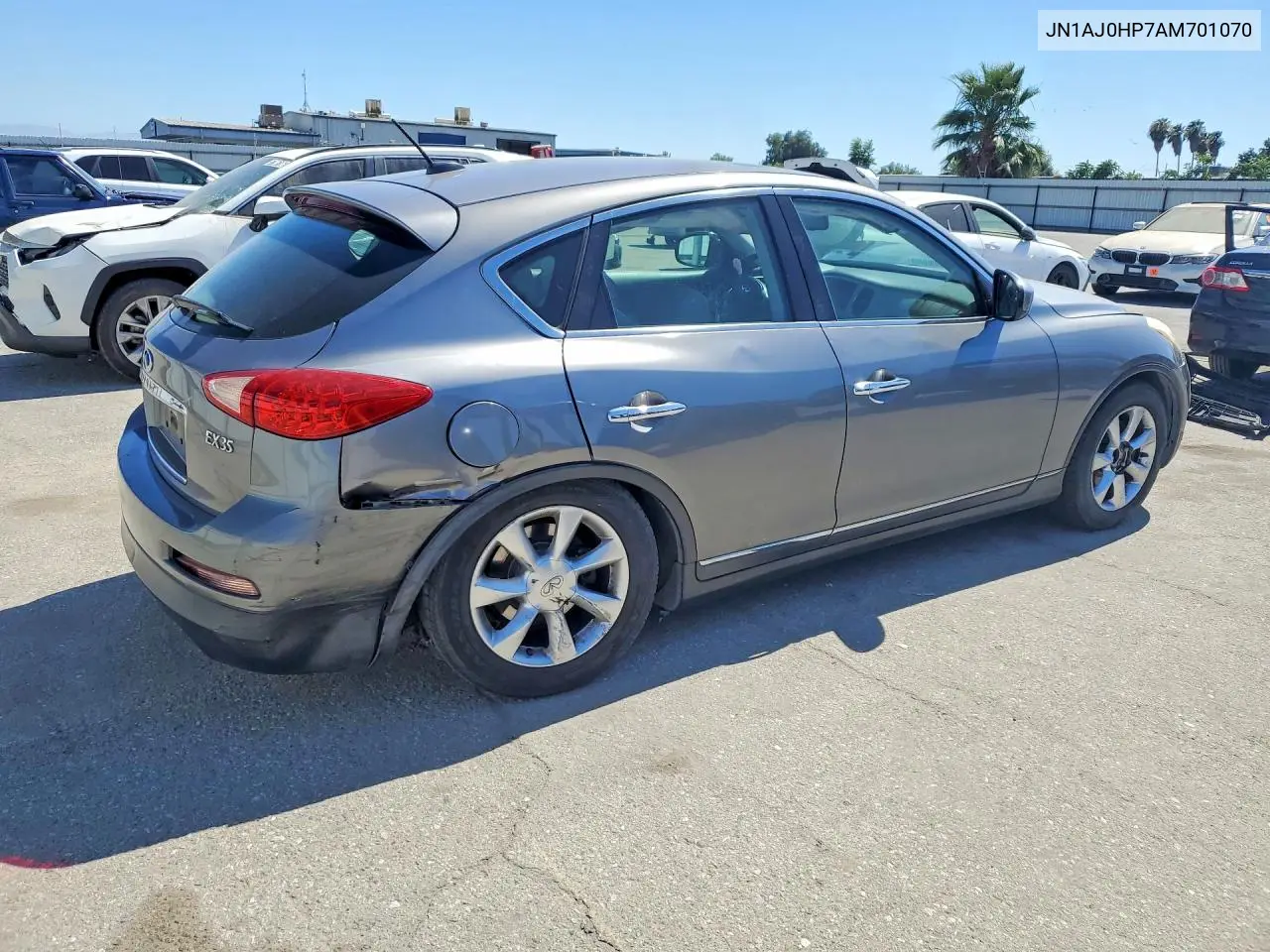 2010 Infiniti Ex35 Base VIN: JN1AJ0HP7AM701070 Lot: 59852966