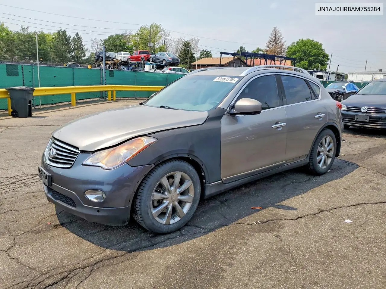 2010 Infiniti Ex35 Base VIN: JN1AJ0HR8AM755284 Lot: 59987256