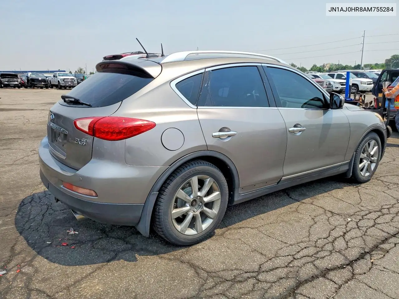 2010 Infiniti Ex35 Base VIN: JN1AJ0HR8AM755284 Lot: 59987256