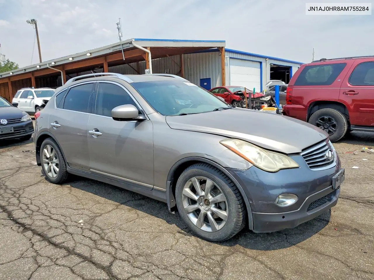 2010 Infiniti Ex35 Base VIN: JN1AJ0HR8AM755284 Lot: 59987256