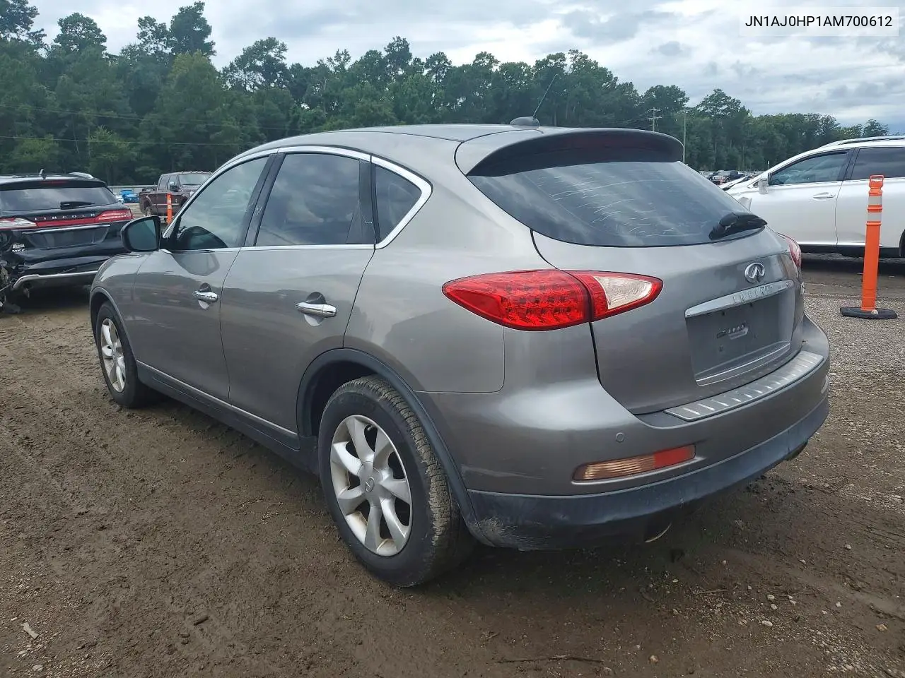 2010 Infiniti Ex35 Base VIN: JN1AJ0HP1AM700612 Lot: 60859586
