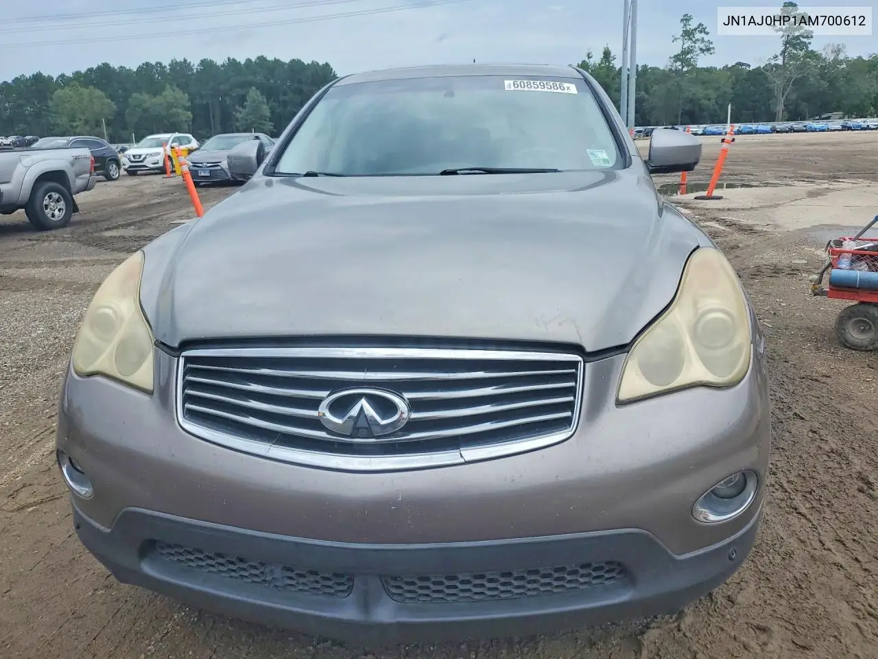 2010 Infiniti Ex35 Base VIN: JN1AJ0HP1AM700612 Lot: 60859586