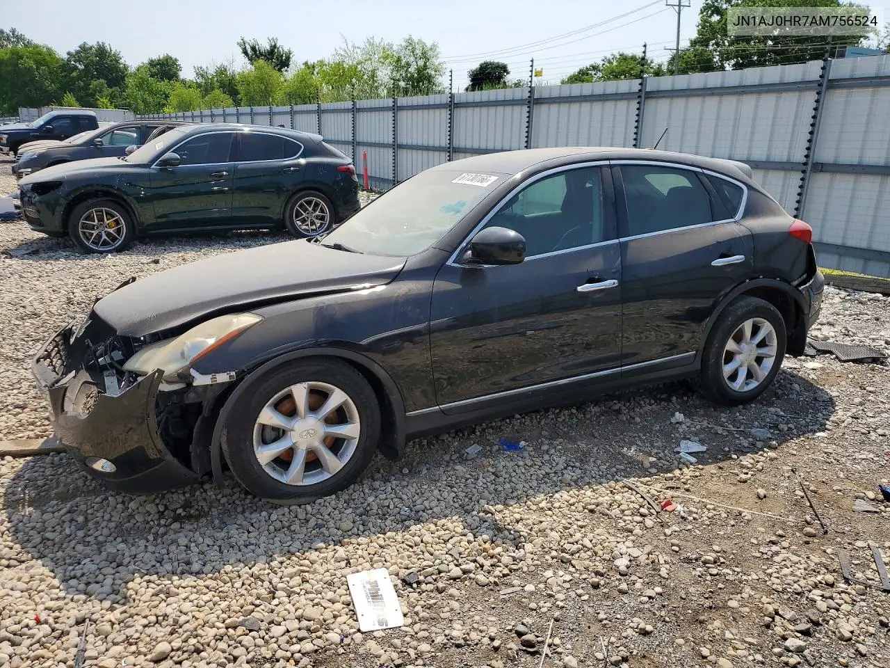 2010 Infiniti Ex35 Base VIN: JN1AJ0HR7AM756524 Lot: 61130166