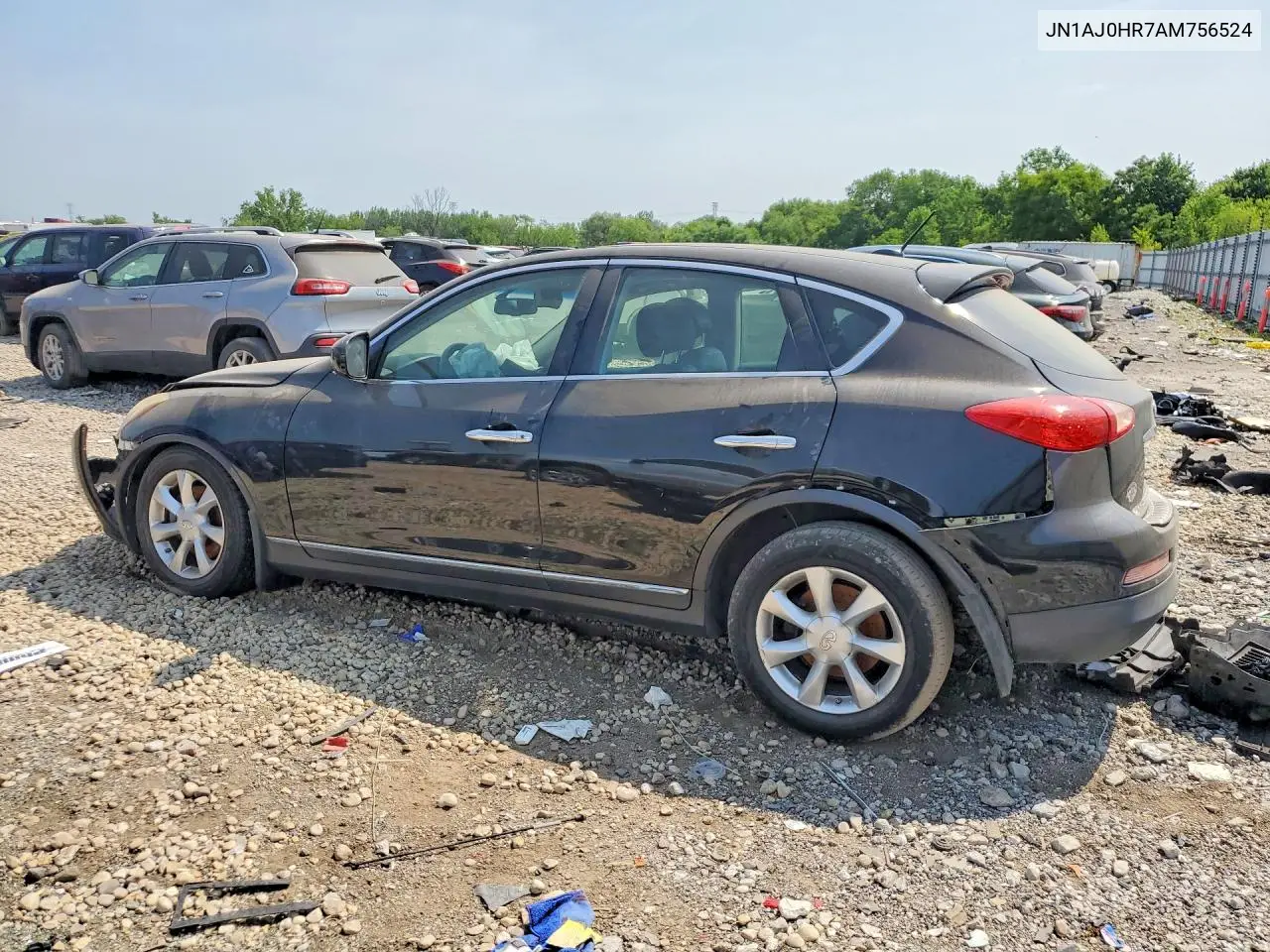 2010 Infiniti Ex35 Base VIN: JN1AJ0HR7AM756524 Lot: 61130166