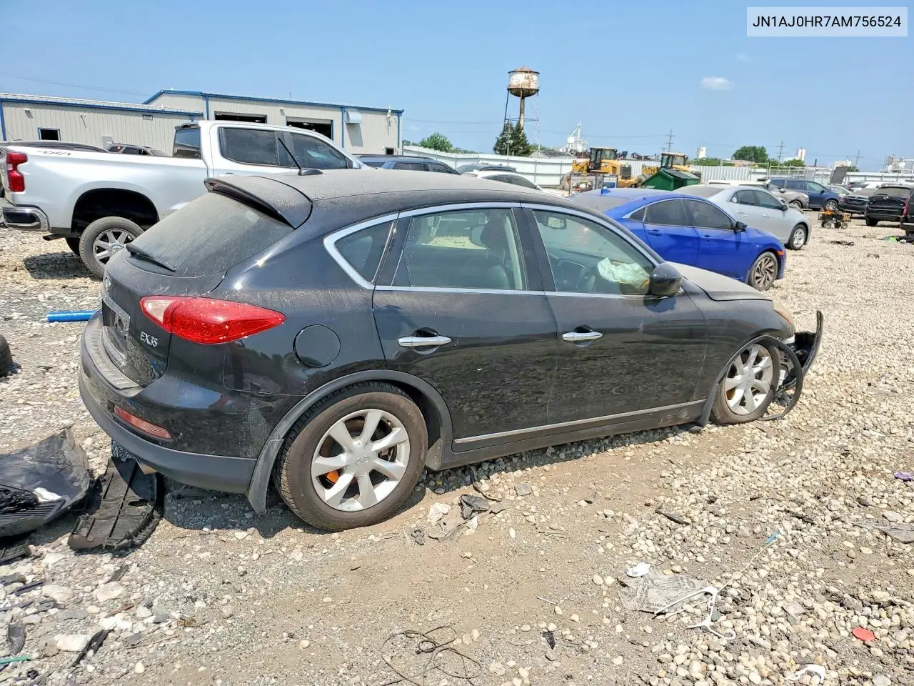 2010 Infiniti Ex35 Base VIN: JN1AJ0HR7AM756524 Lot: 61130166