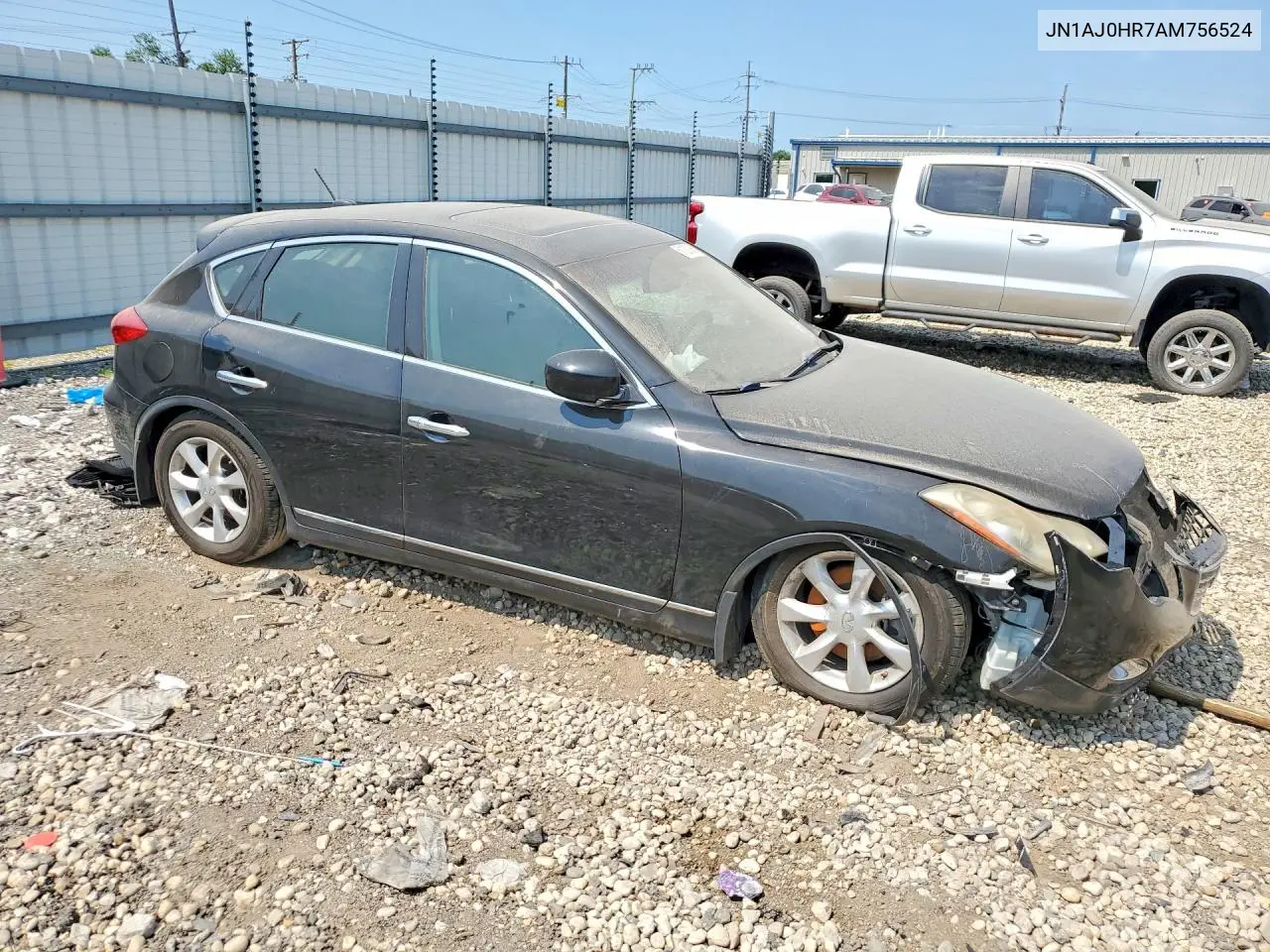2010 Infiniti Ex35 Base VIN: JN1AJ0HR7AM756524 Lot: 61130166
