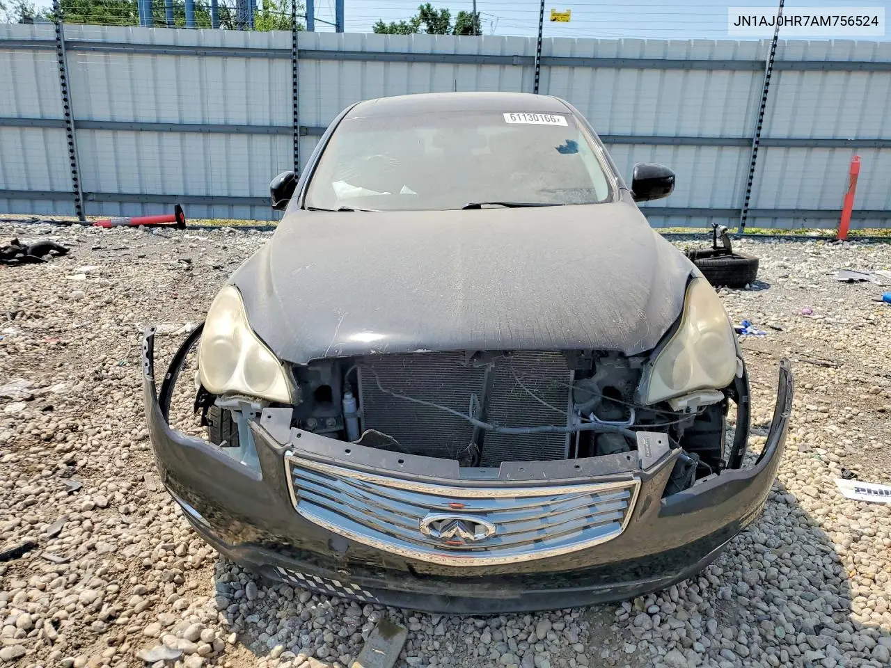 2010 Infiniti Ex35 Base VIN: JN1AJ0HR7AM756524 Lot: 61130166