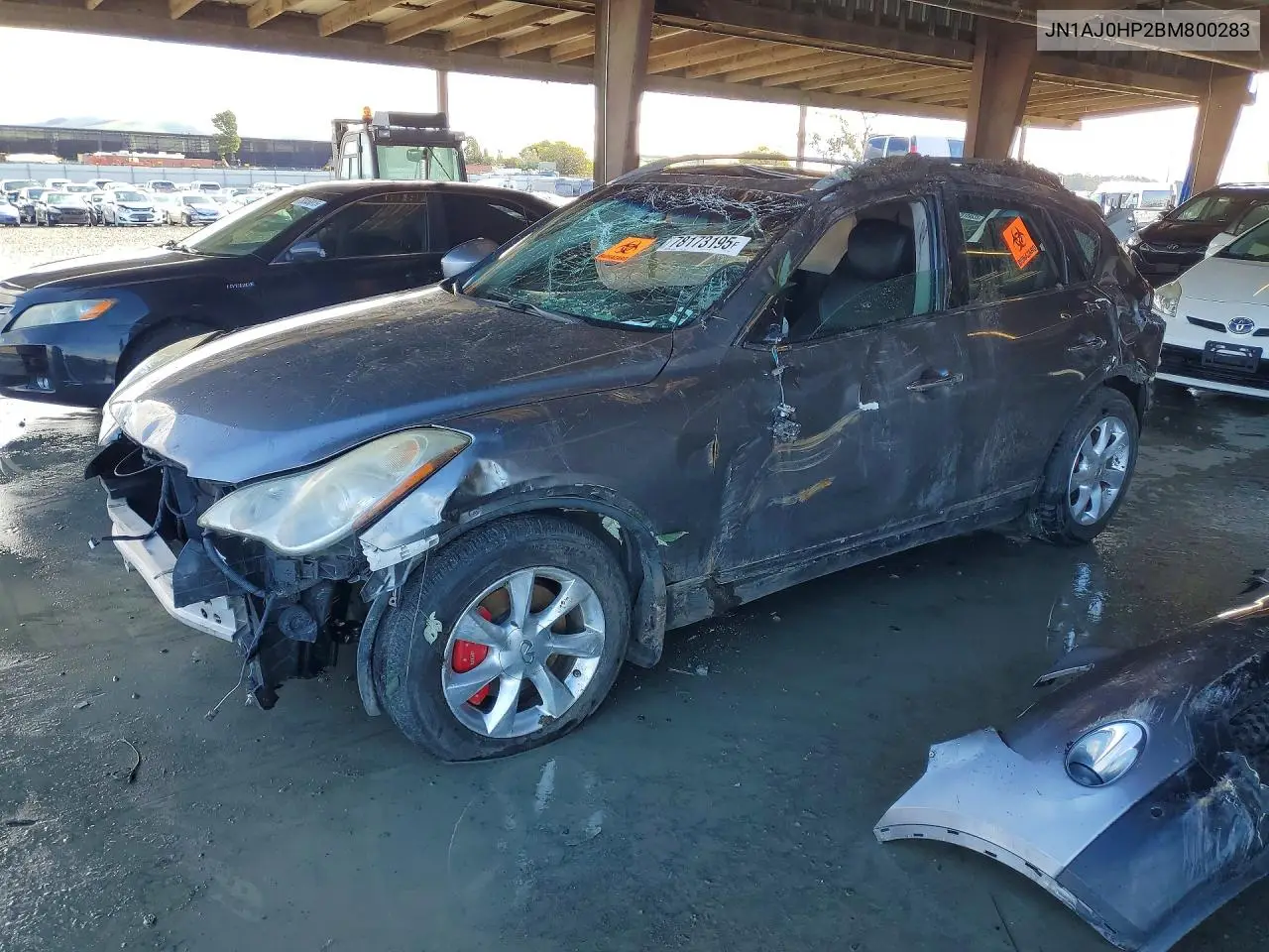 2010 Infiniti Ex35 Base VIN: JN1AJ0HR7AM753462 Lot: 78173195