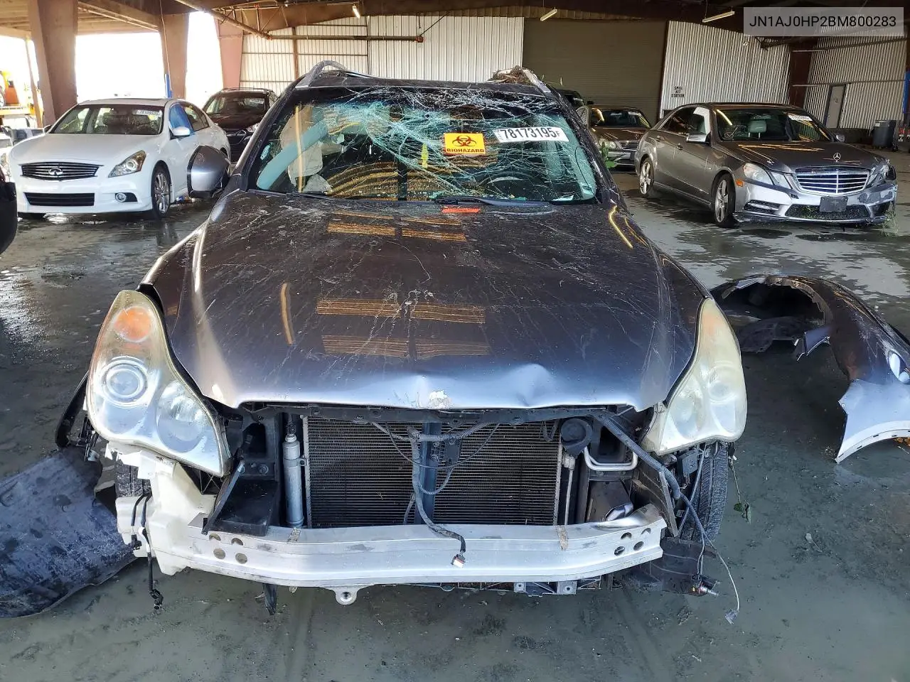 2010 Infiniti Ex35 Base VIN: JN1AJ0HR7AM753462 Lot: 78173195