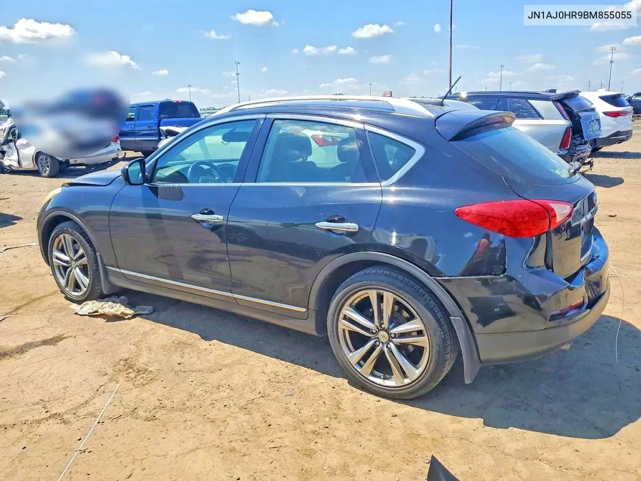 2011 Infi Ex35 VIN: JN1AJ0HR9BM855055 Lot: 52024956